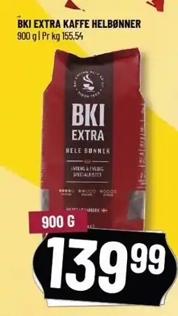 Løvbjerg BKI EKSTRA KAFFE HELBØNNER tilbud