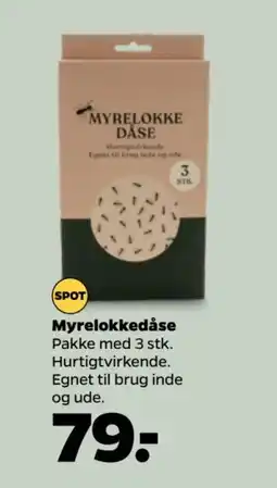 Netto Myrelokkedåse tilbud