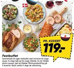 Bilka Festbuffet tilbud