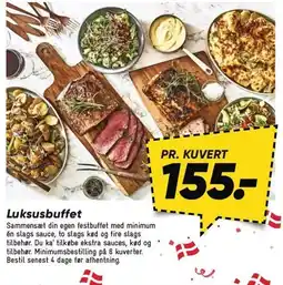 Bilka Luksusbuffet tilbud