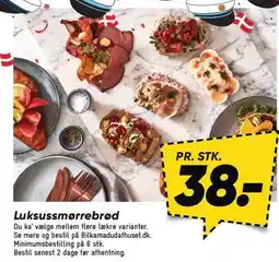 Bilka Luksussmørrebrød tilbud