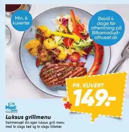 Bilka Luksus grillmenu tilbud