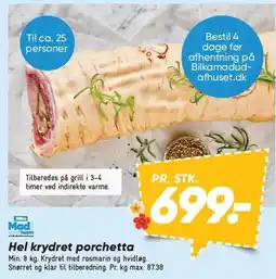 Bilka Hel krydret porchetta tilbud