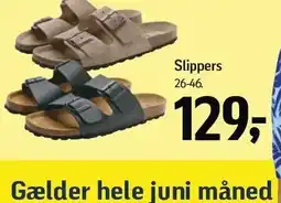 Føtex Slippers tilbud