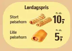 Føtex Stort eller lille pølsehorn tilbud