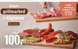 Føtex Betjent grillmarked i slagteren - 7 stk tilbud