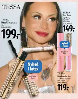 Føtex Daaah! Mascara, Boss Gloss eller Sjakaliner lip liner tilbud