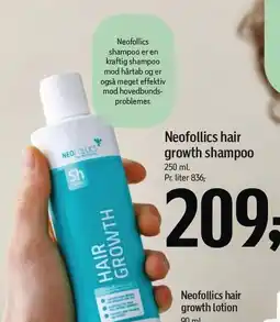 Føtex Neofollics hair growth shampoo tilbud