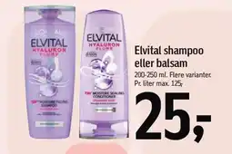 Føtex Elvital shampoo eller balsam tilbud