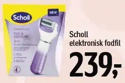 Føtex Scholle elektronisk fodfil tilbud