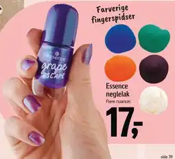 Føtex Essence neglelak tilbud