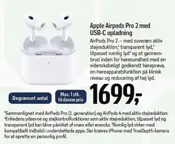 Føtex Apple Airpods Pro 2 med USB-C opaldning tilbud