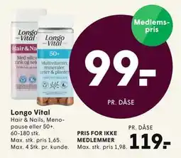 SPAR Longo Vital tilbud