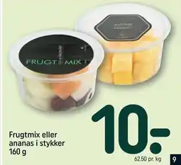 REMA 1000 Frugtmix eller ananas i stykker 160 g tilbud