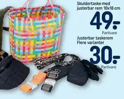 REMA 1000 Skuldertaske med justerbar rem 10x18 cm tilbud