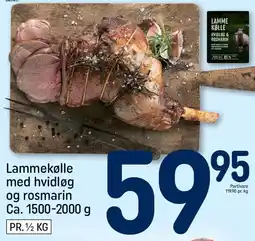 REMA 1000 Lammekølle med hvidløg og rosmarin Ca. 1500-200 g tilbud