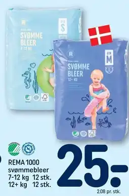 REMA 1000 REMA 1000 svømmebleer 7-12 kg eller 12+ kg tilbud