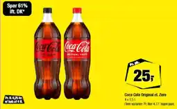 Calle Coca cola original el. zero tilbud