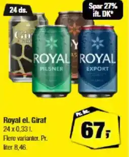 Calle Royal el. giraf tilbud