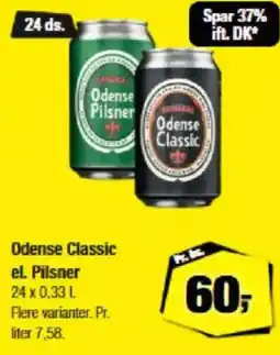 Calle Odense classic el. pilsner tilbud