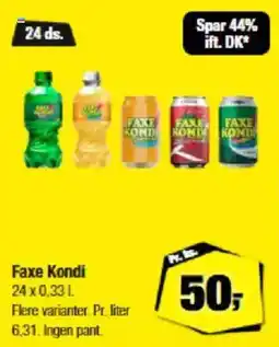 Calle Faxe kondi tilbud