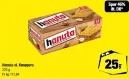 Calle Hanuta el. knoppers tilbud