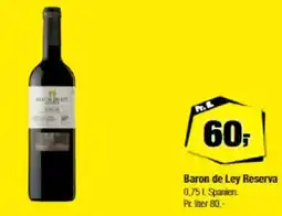 Calle Baron de ley reserva tilbud