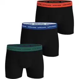 Sport 24 Björn Borg Cotton Stretch 3-Pak Boxershorts Herre tilbud