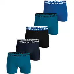 Sport 24 Björn Borg Cotton Stretch 5-Pak Boxershorts Børn tilbud