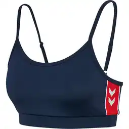 Sport 24 hummel Pulse Piping Light Support Sports BH Dame tilbud