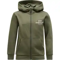 Sport 24 Peak Performance Original Full Zip Hættetrøje Børn tilbud