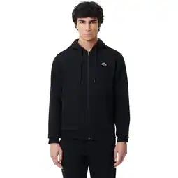 Sport 24 Lacoste Mesh Panels Full Zip Hættetrøje Herre tilbud