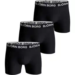 Sport 24 Björn Borg Cotton Stretch 3-Pak Boxershorts Børn tilbud