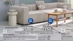 JYSK SKEJBY modulsofa tilbud