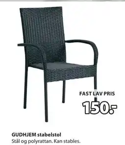 JYSK GUDHJEM stabelstol tilbud