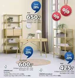 JYSK LINDVED reol tilbud