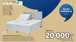 JYSK DUNLOPILLO NEA E200 elevationsseng tilbud