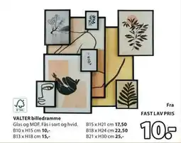 JYSK VALTER billedramme tilbud