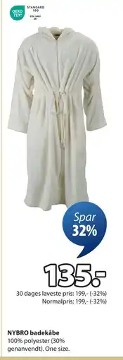JYSK NYBRO badekåbe tilbud