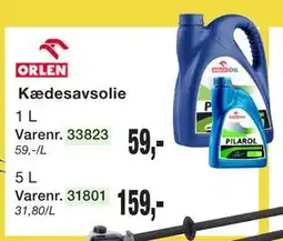 Harald Nyborg Kædesavsolie tilbud