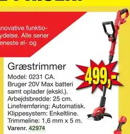Harald Nyborg Græstrimmer tilbud