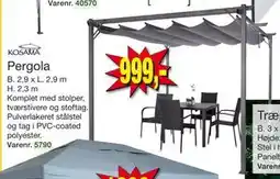 Harald Nyborg Pergola tilbud