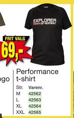 Harald Nyborg Performance t-shirt tilbud