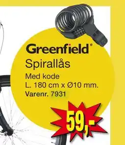 Harald Nyborg Spirallås tilbud