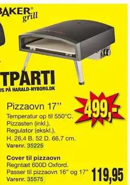Harald Nyborg Pizzaovn 17’’ tilbud