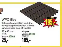 Harald Nyborg WPC flise tilbud