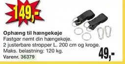 Harald Nyborg Ophæng til hængekøje tilbud