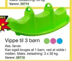 Harald Nyborg Vippe til 3 børn tilbud