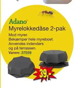 Harald Nyborg Myrelokkedåse 2-pak tilbud