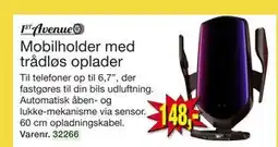 Harald Nyborg Mobilholder med trådløs oplader tilbud
